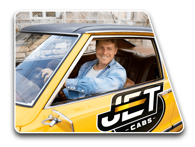 "Jetcab's friendly driver providing exceptional taxi service in Haverfordwest, ensuring a pleasant journey for passengers."